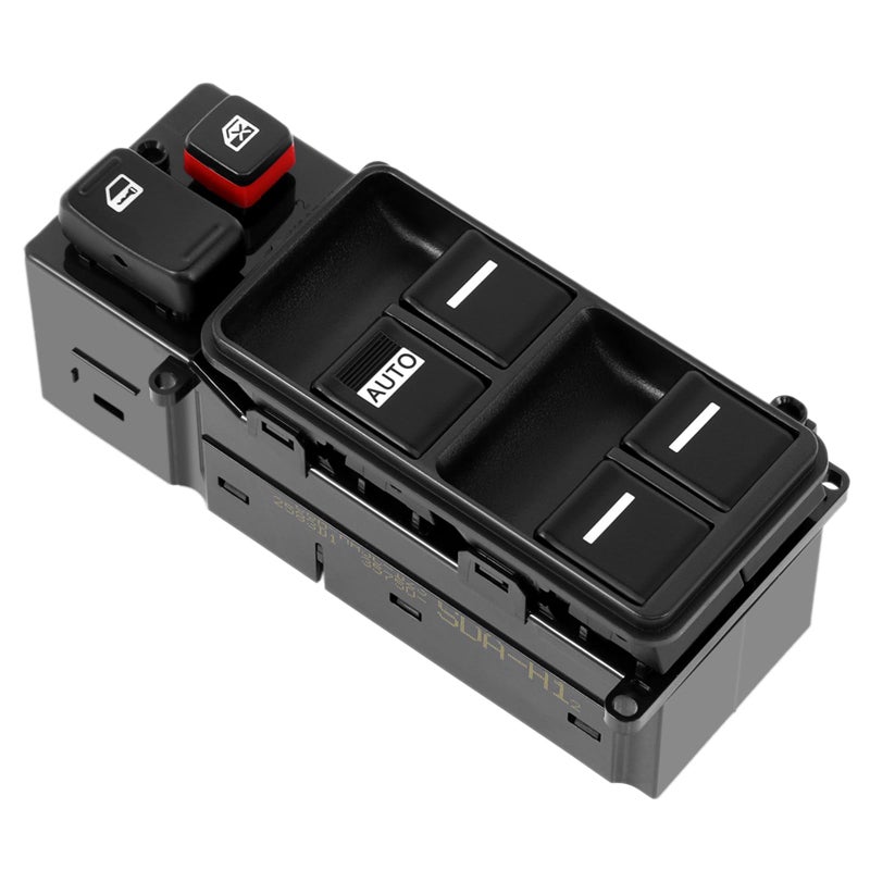 ROADFAR Window Switch Power Window Switch Master Control Power Window Switch Front Driver Side Replacement Parts fits for 2003-2007 Honda Accord 4 Door 35750-SDA-H12 - Image 1